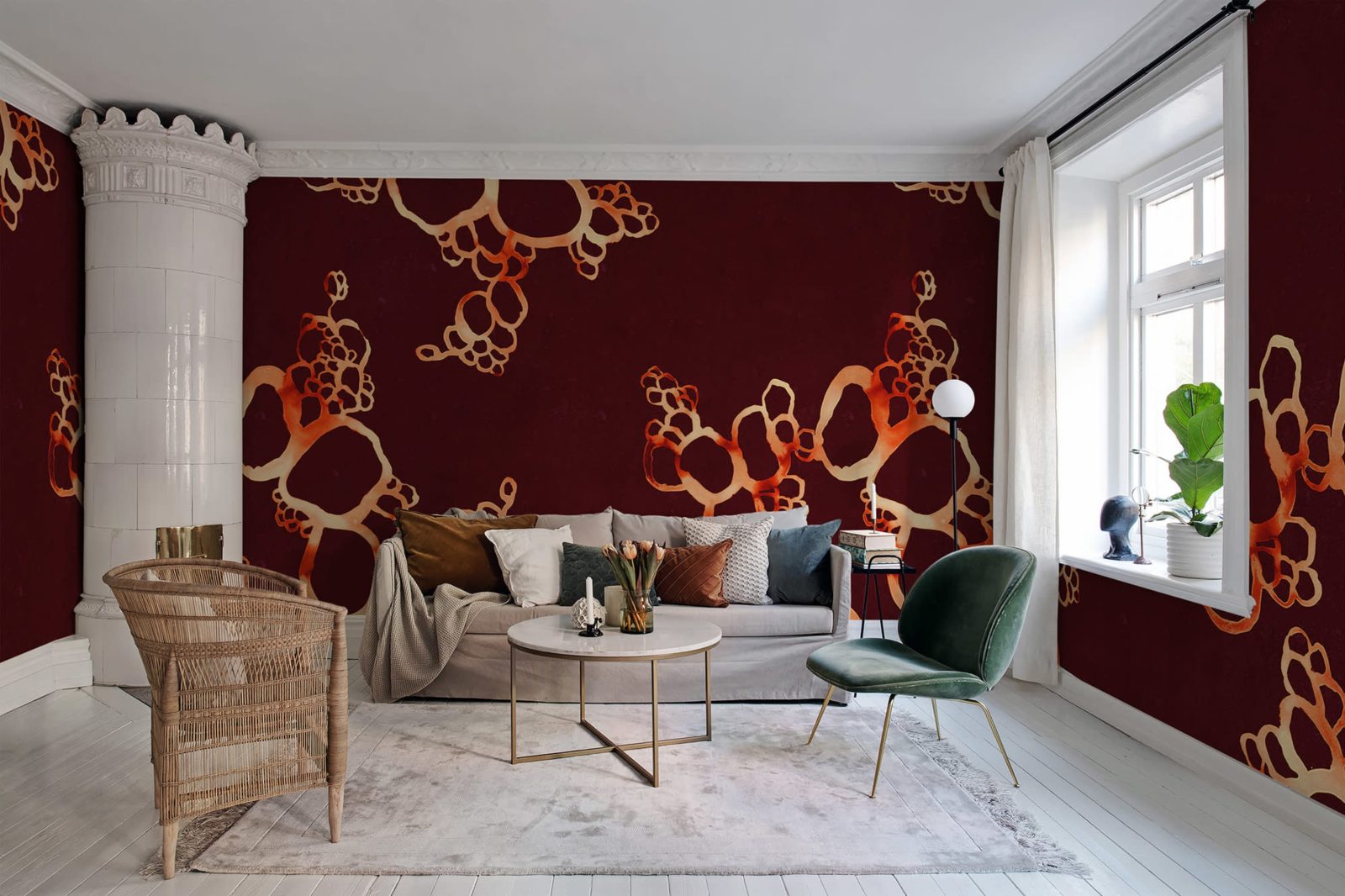 Lightning Clownfish, Velvet, Rebel Walls 2