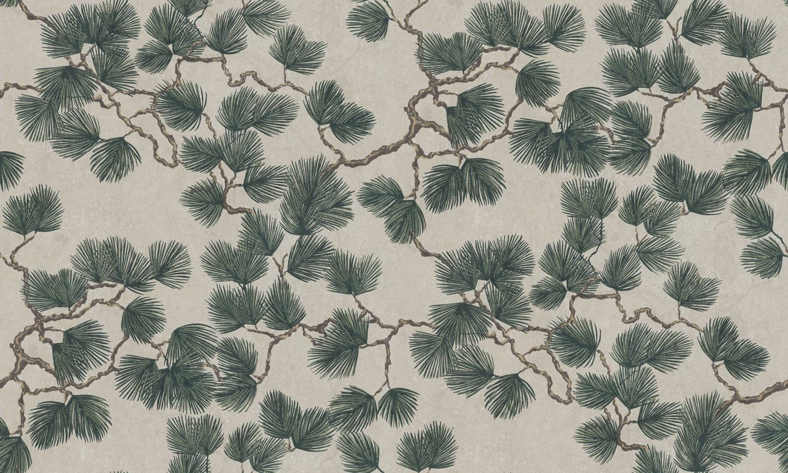 Pine Mural, Green, Sandberg