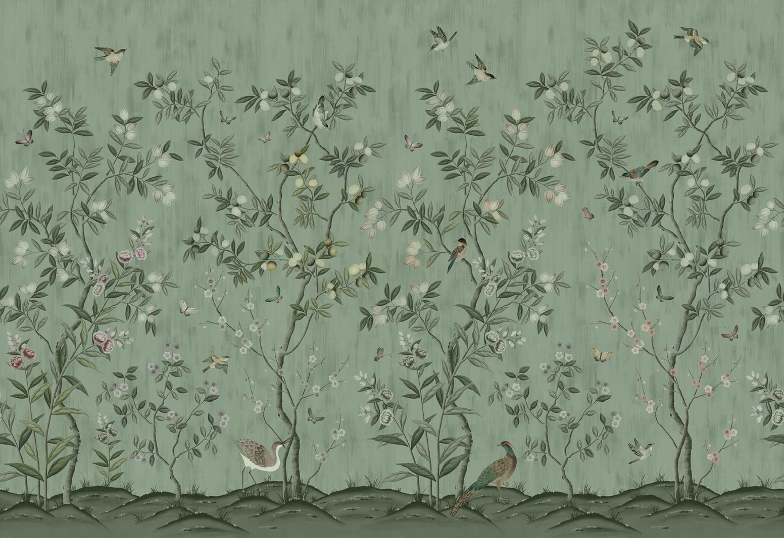 Chinoiserie Chic, Jade, Rebel Walls