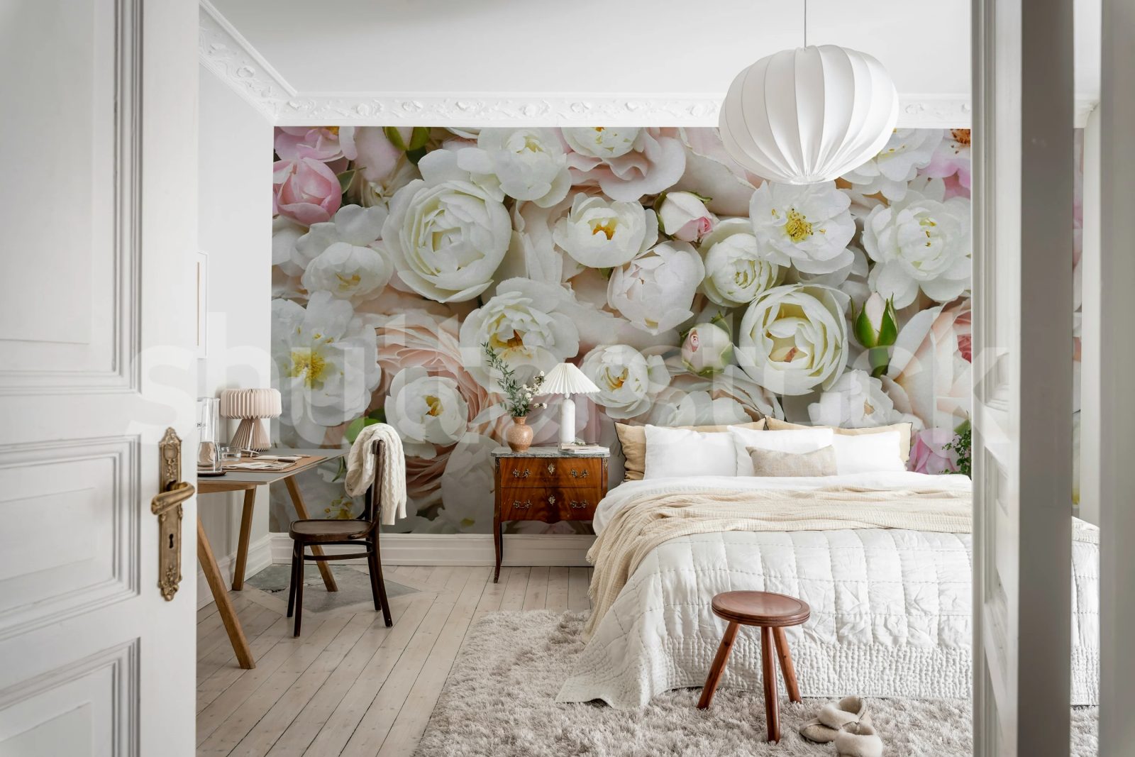 Bouquet of Buttercups, Pink, Rebel Walls 2