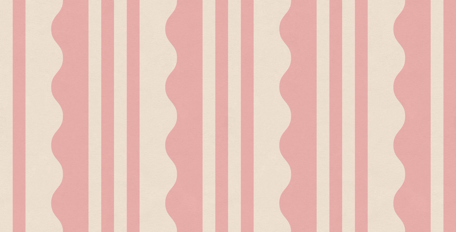 Wavy Stripe, Pink, Rebel Walls
