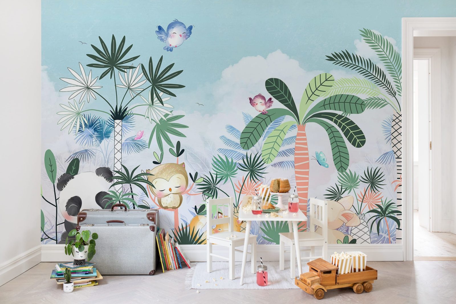 Jungle Fun, Pastel, Rebel Walls 2