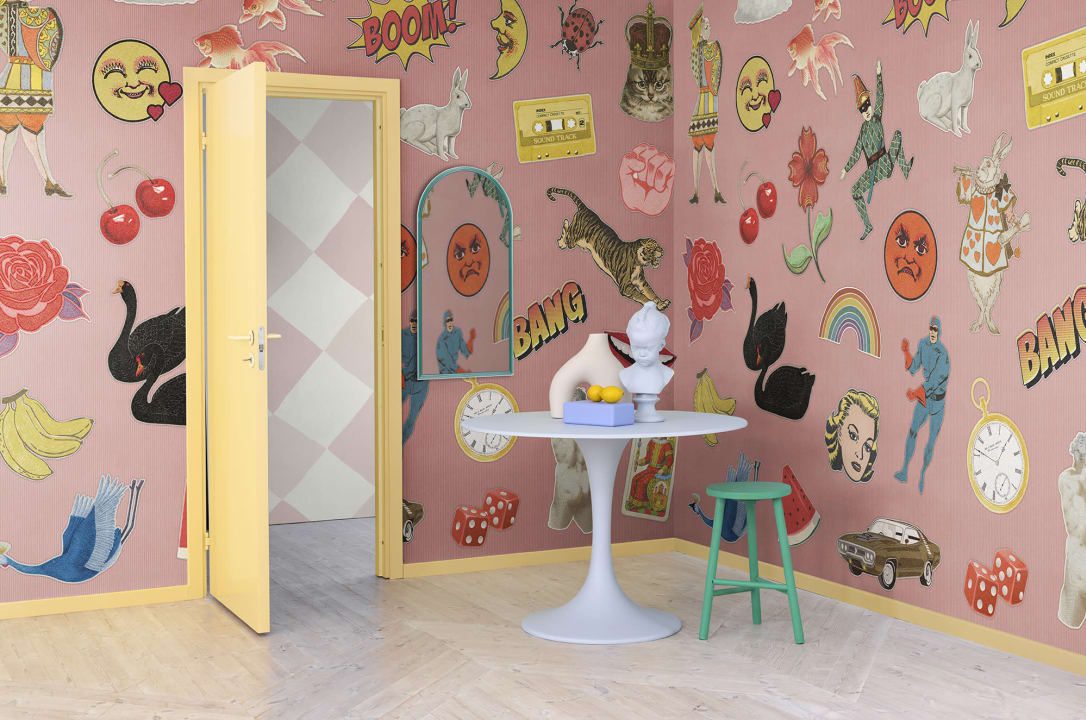 Patches, Pink, Rebel Walls 2