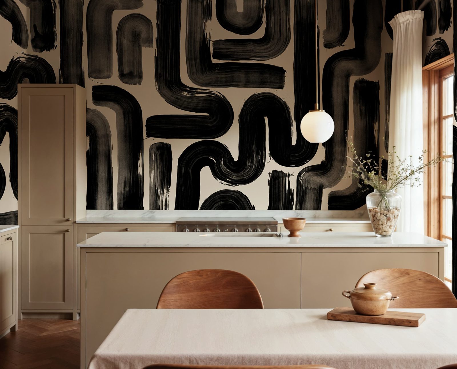 Drape Brush, Black, Rebel Walls 3