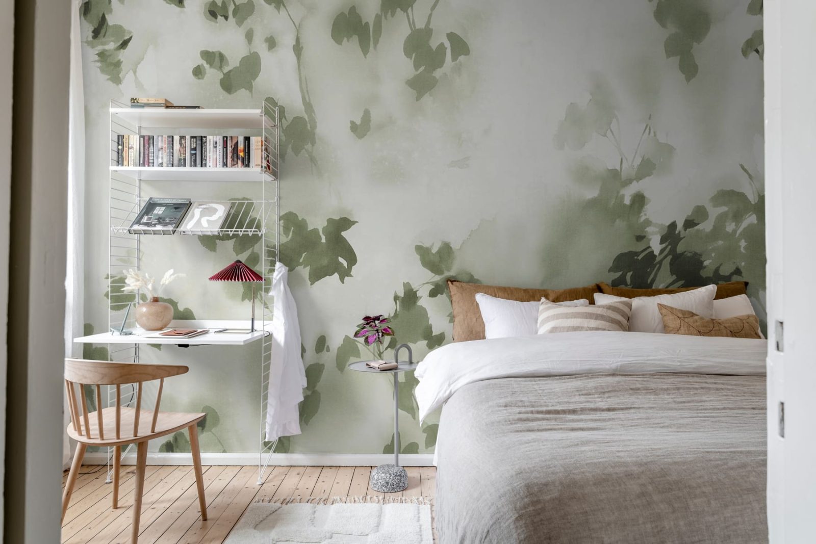 Hazy Leaves, Green, Rebel Walls 3