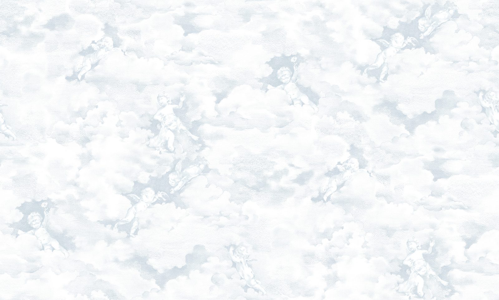 Chubby Cherubs, Blue, Rebel Walls