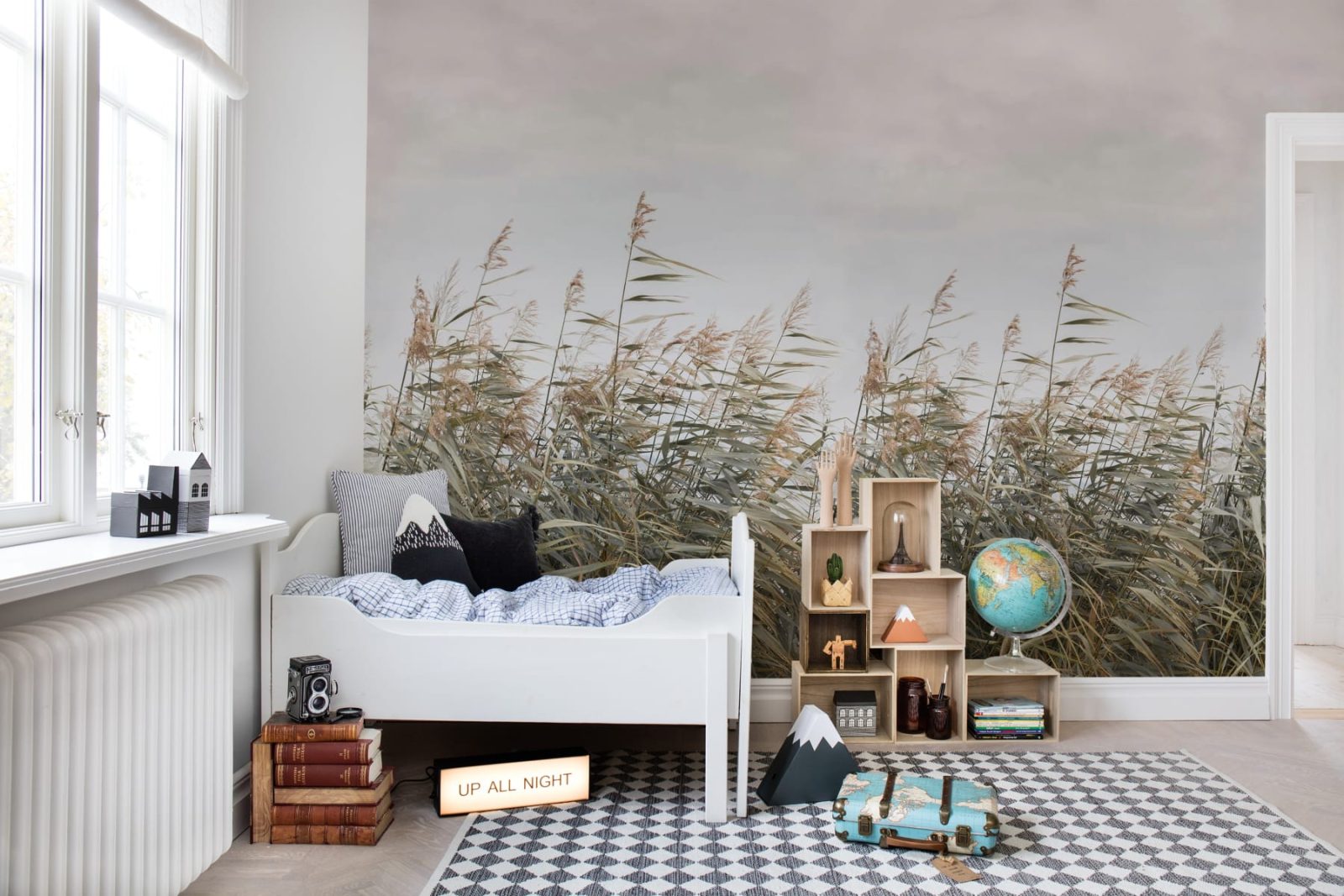 Dreamy Reed, Beige, Rebel Walls 3
