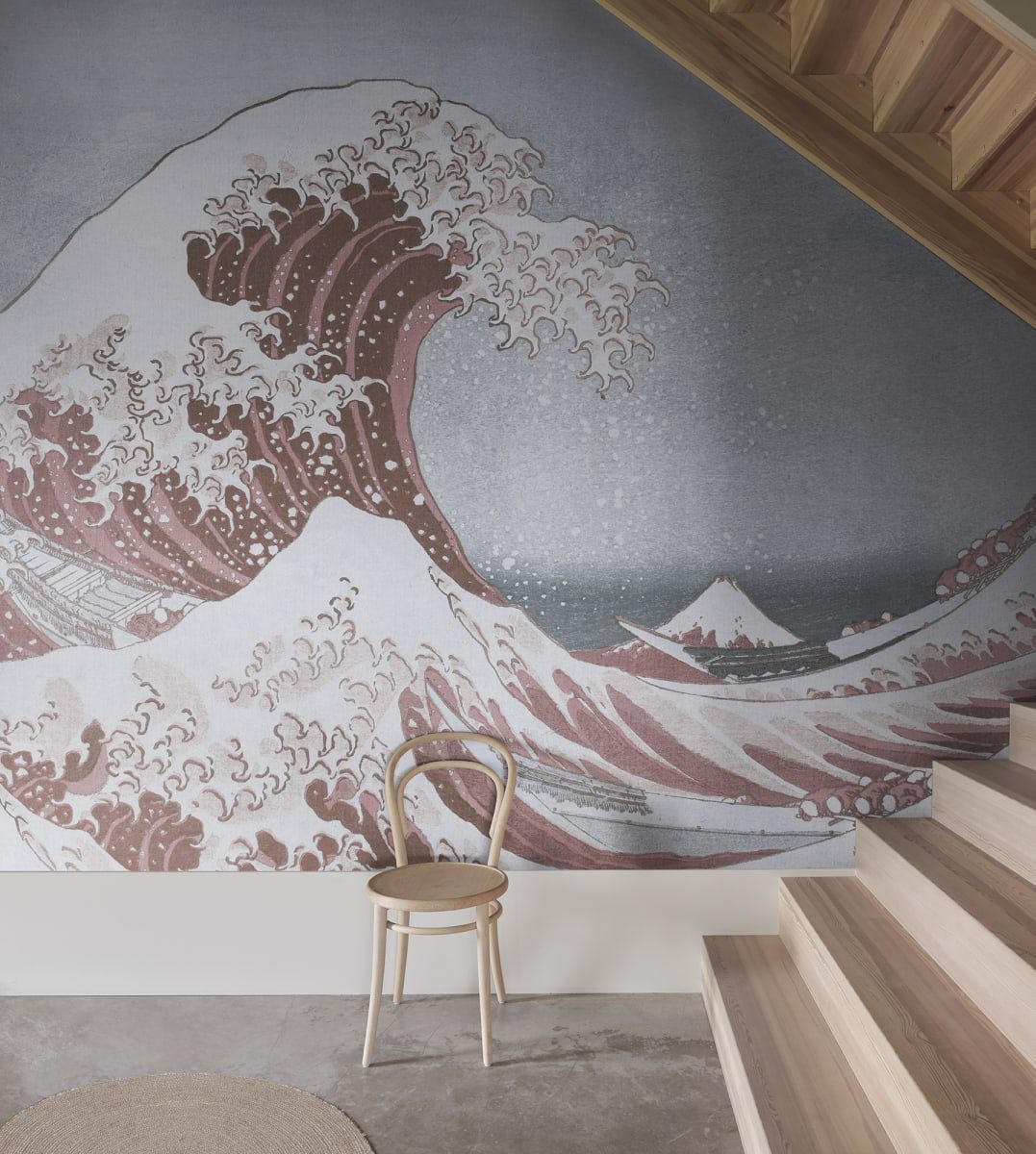 Under the Wave off Kanagawa, Pink, Rebel Walls 3