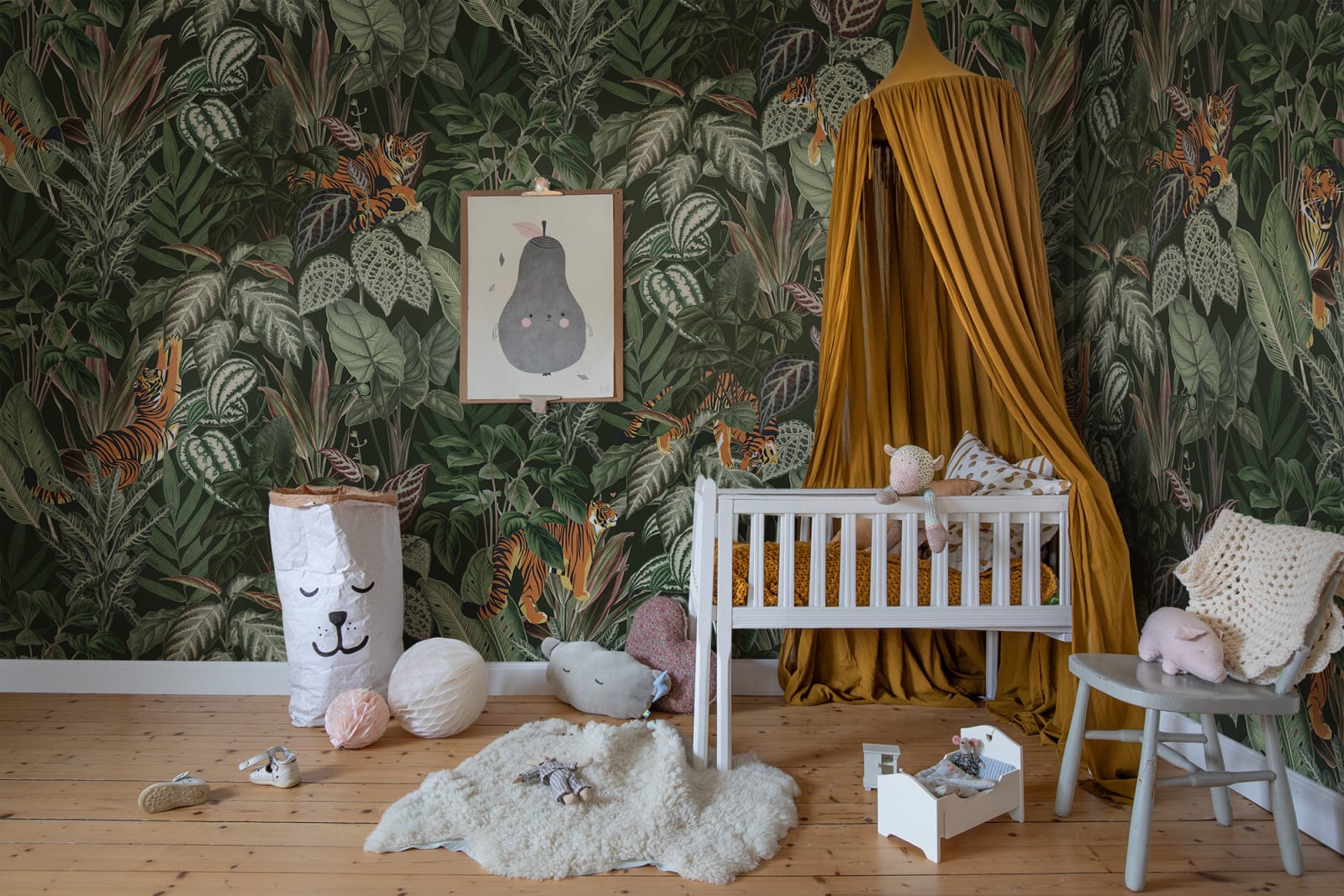 3D Mischievous Tigers, Lush, Rebel Walls 2
