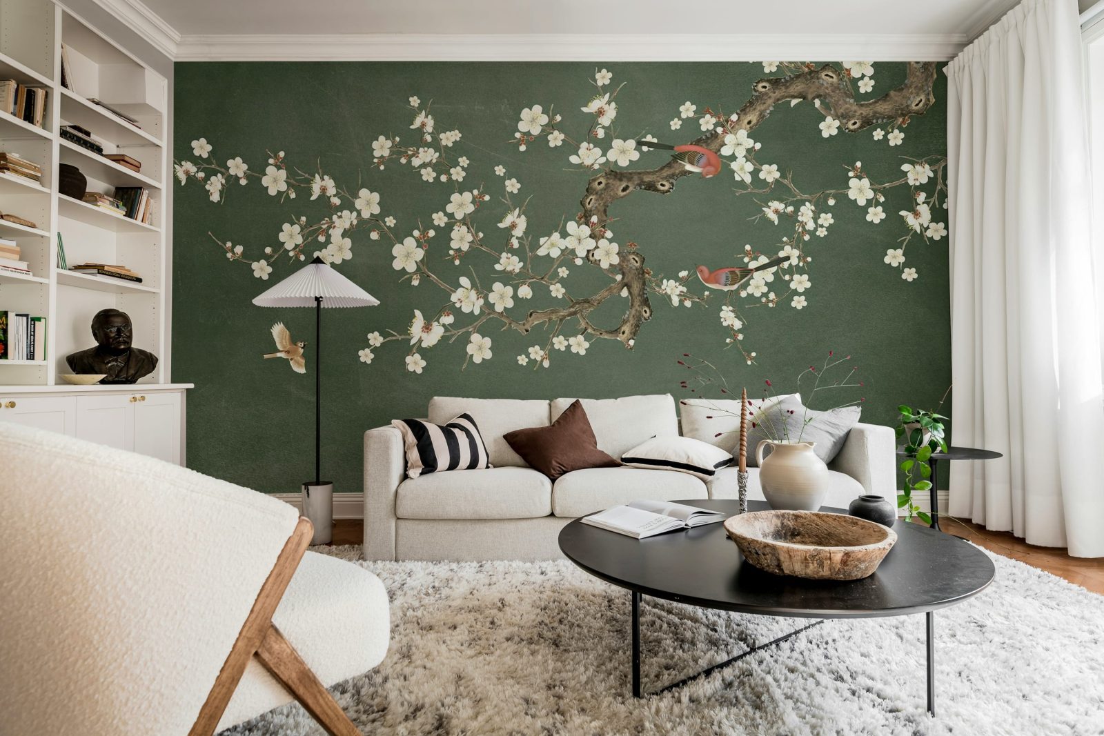 Serene Branches, Green, Rebel Walls 2