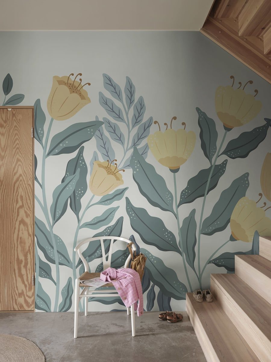 Big Blossom, Yellow, Rebel Walls 3