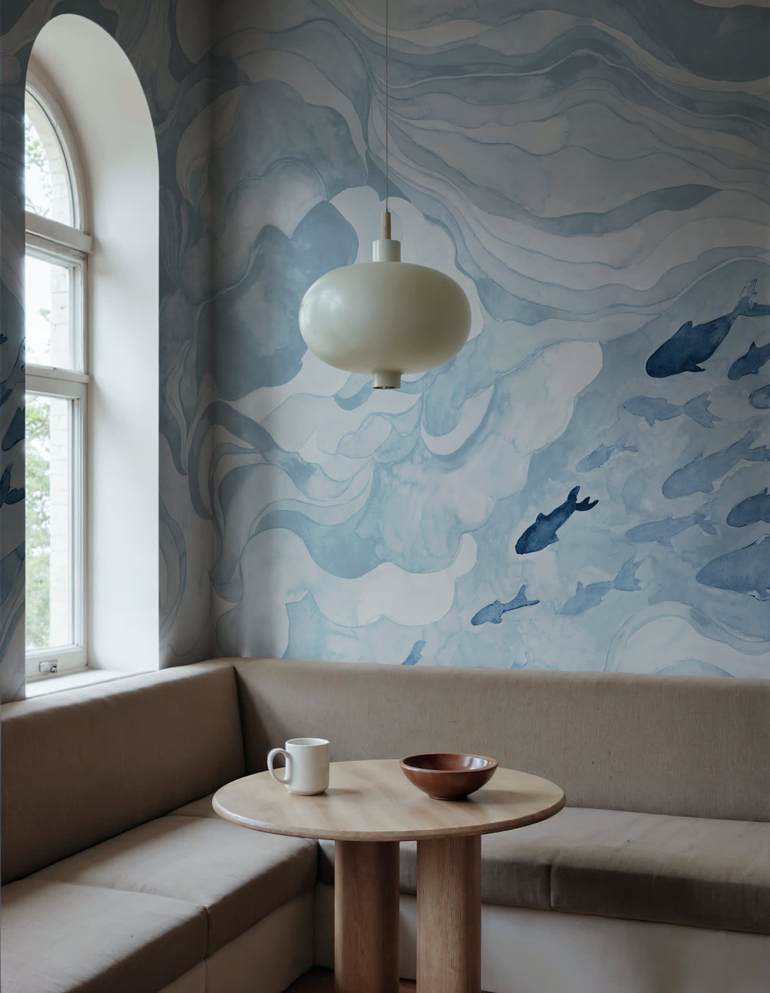 Silent Stream, Light Blue, Rebel Walls 2
