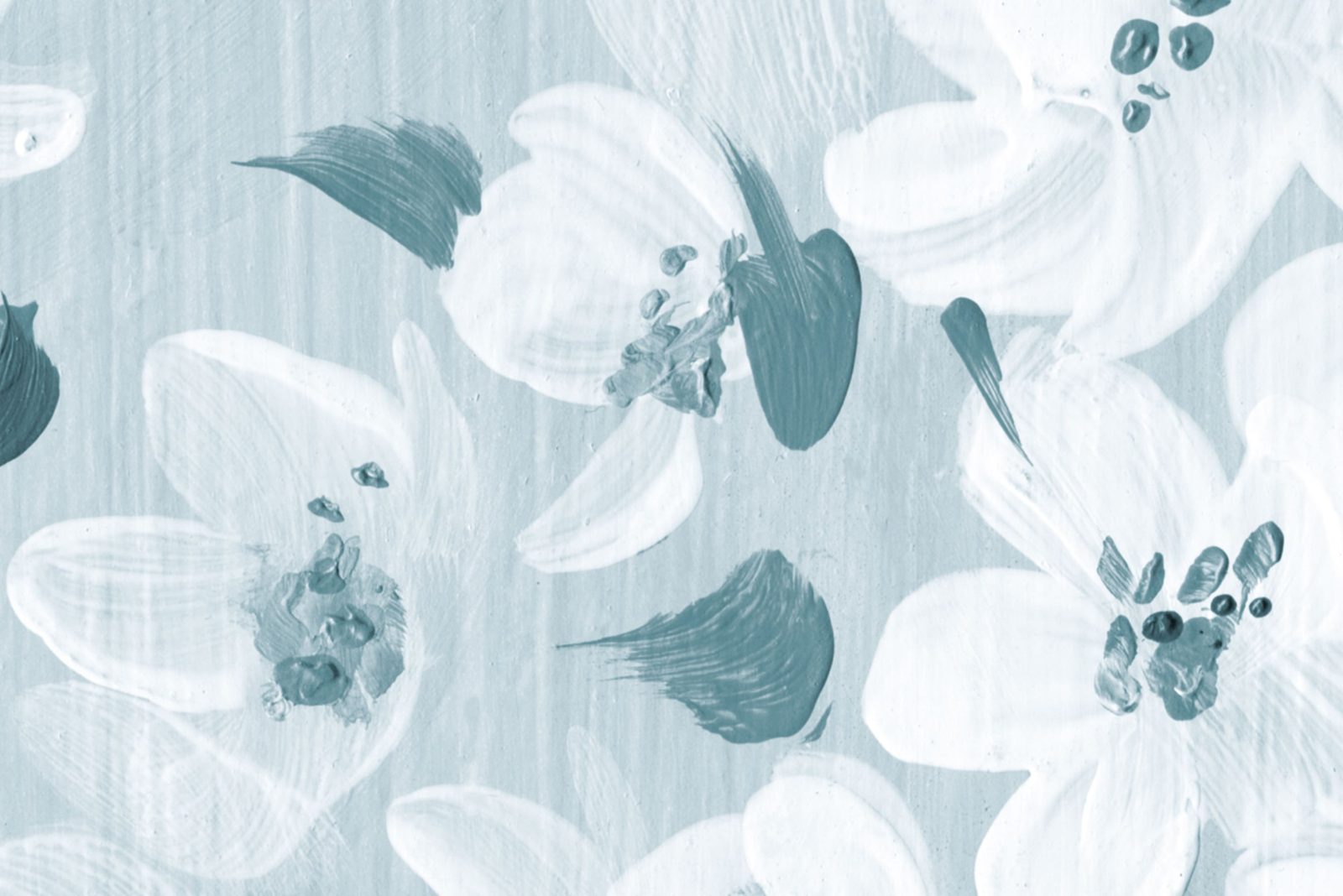 Cherry Blossom Tree, Blue, Rebel Walls 4