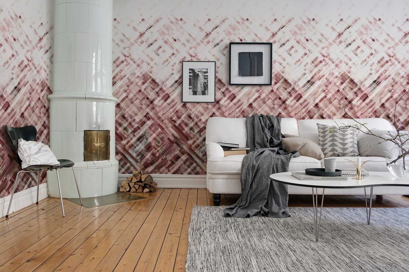 Dream Weaver, Burgundy, Rebel Walls 2