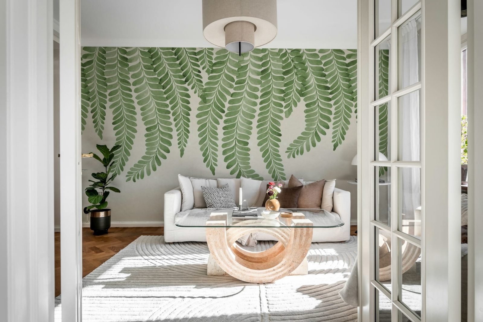 Dangling Fern, Green, Rebel Walls 2