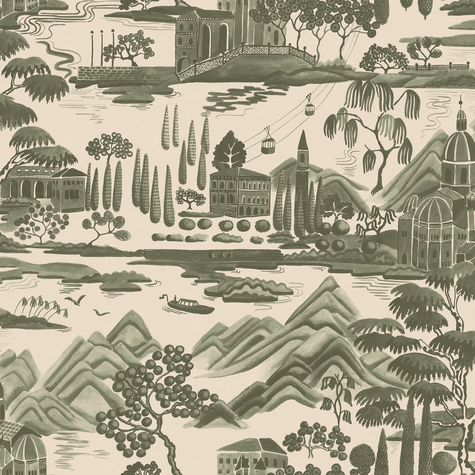 Lake Como, Forest Green, Sandberg, 5.3mp / rola