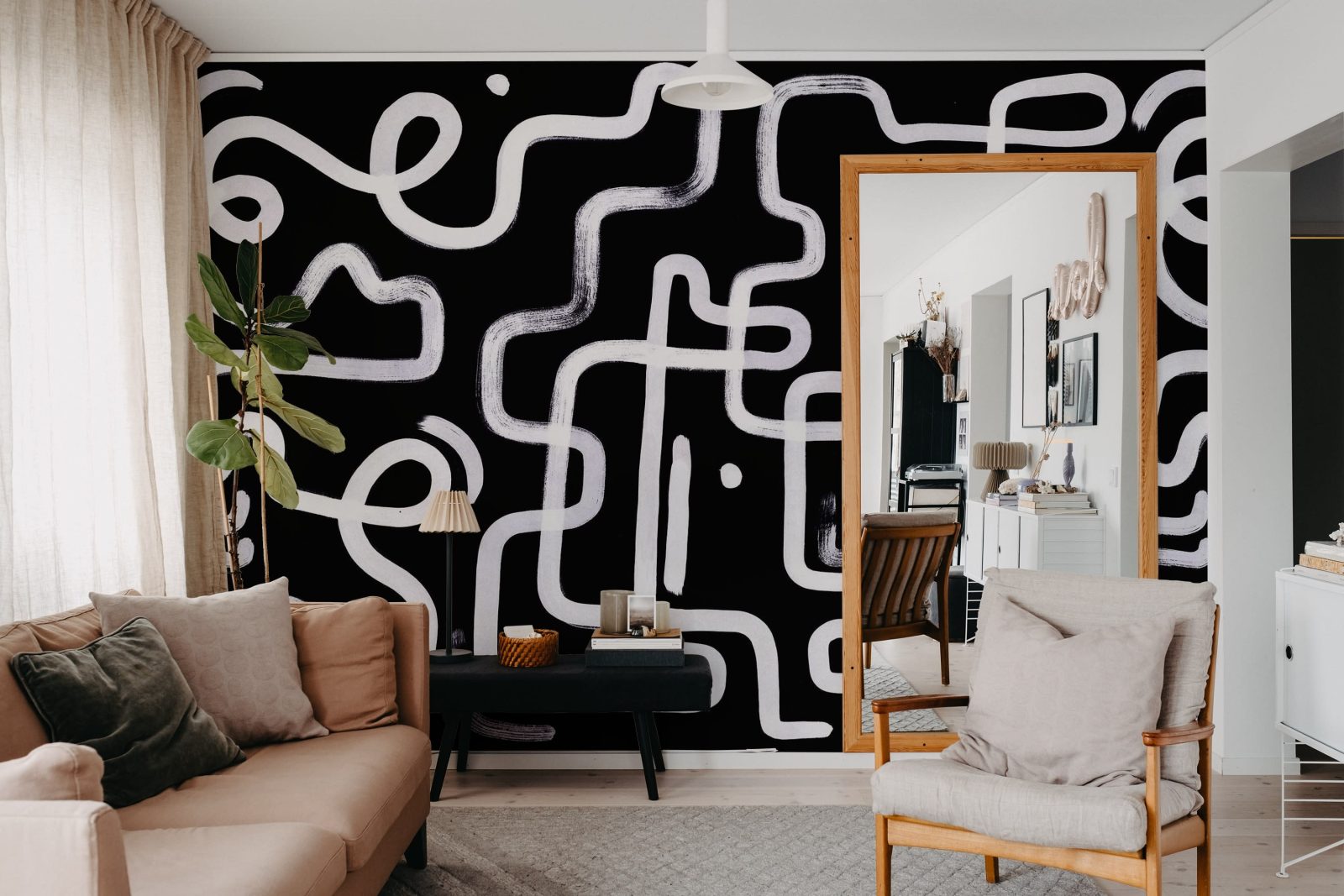 Artzy Path, Black, Rebel Walls 2