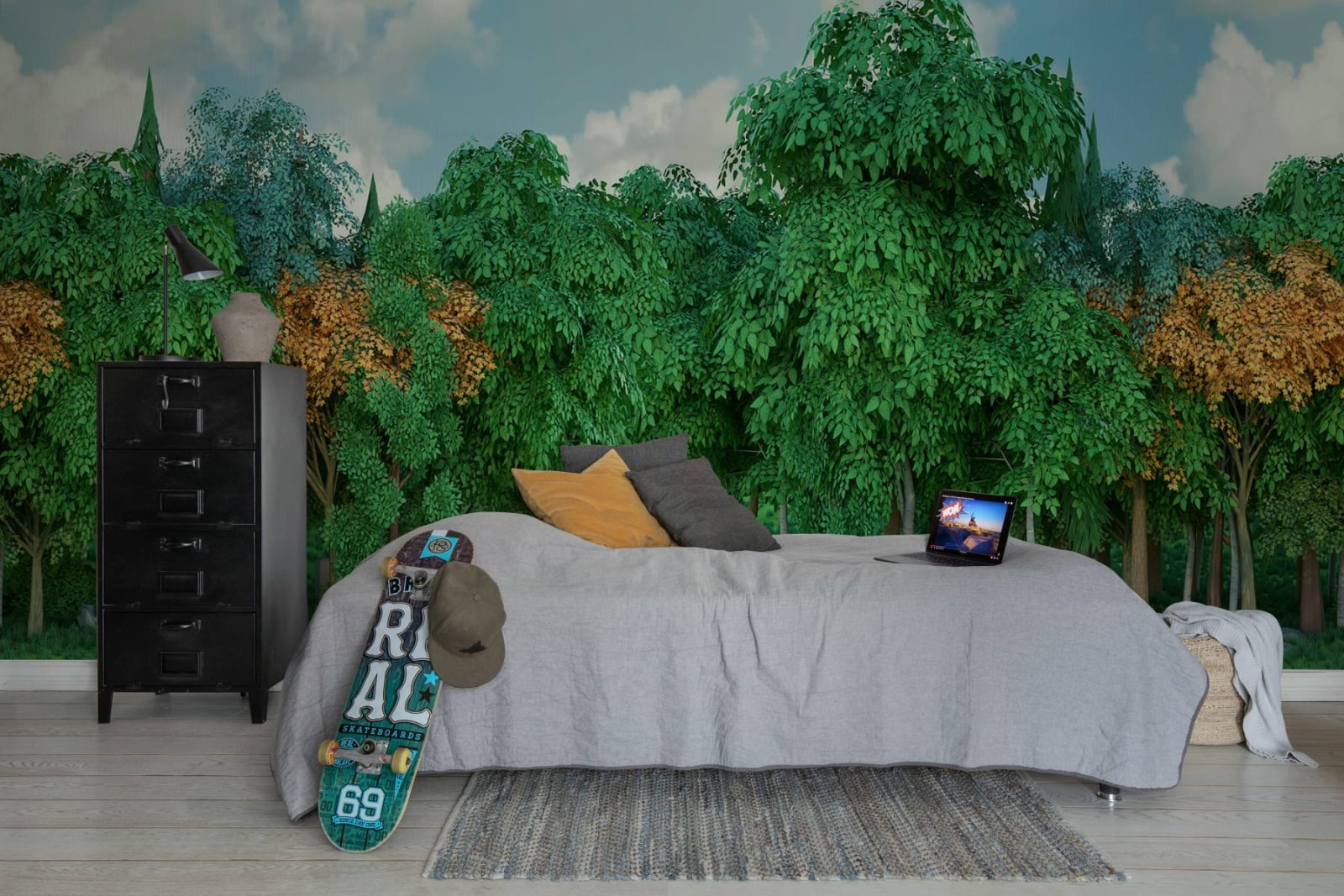 Gaming Woods, Fall, Rebel Walls 3