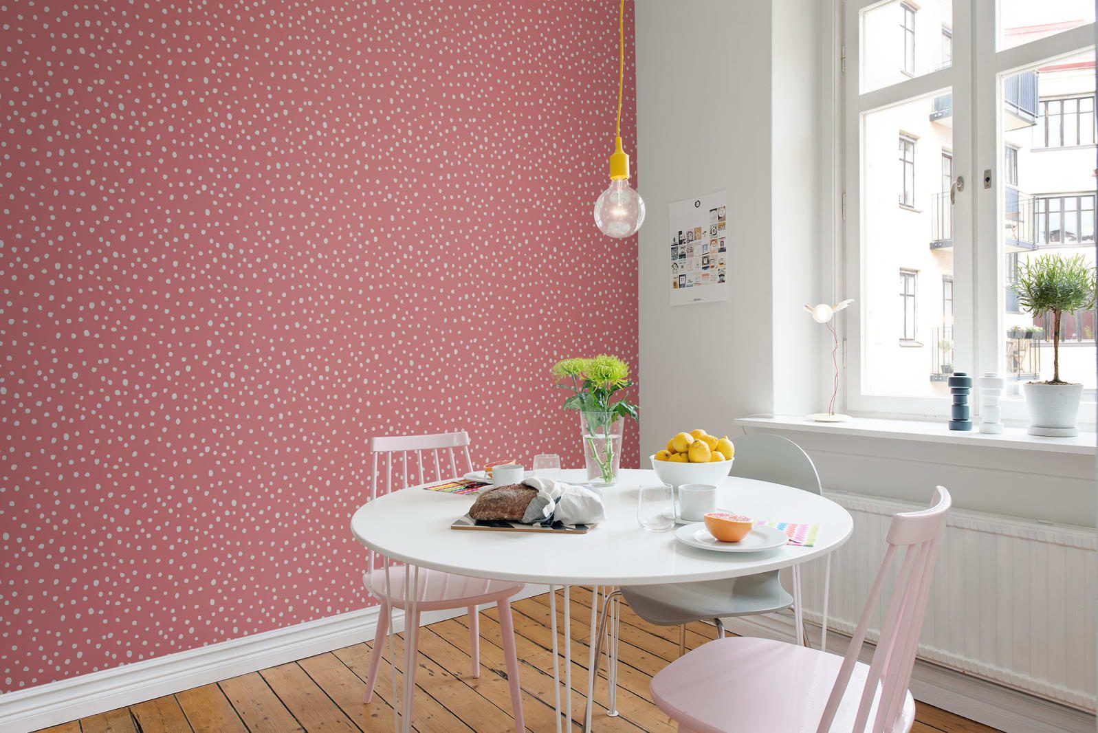 Rebel Dot, Peach, Rebel Walls 2