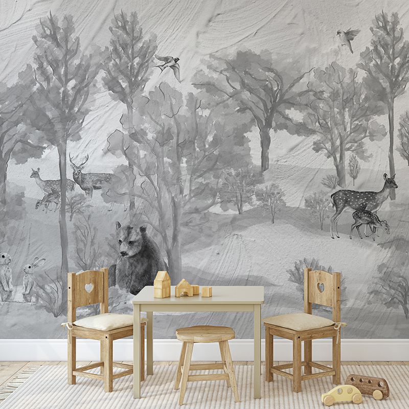 Foggy forest faun in grey, VLAdiLA 3