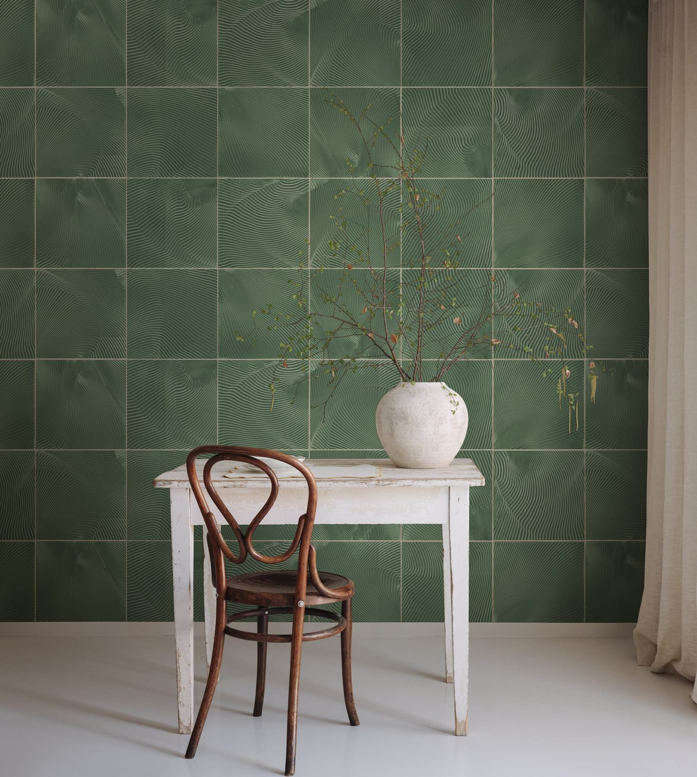 Craft Tiles, Emerald, Rebel Walls 3