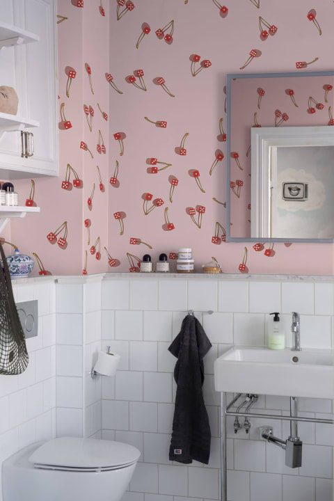 Cherry Dice, Pink, Rebel Walls 3