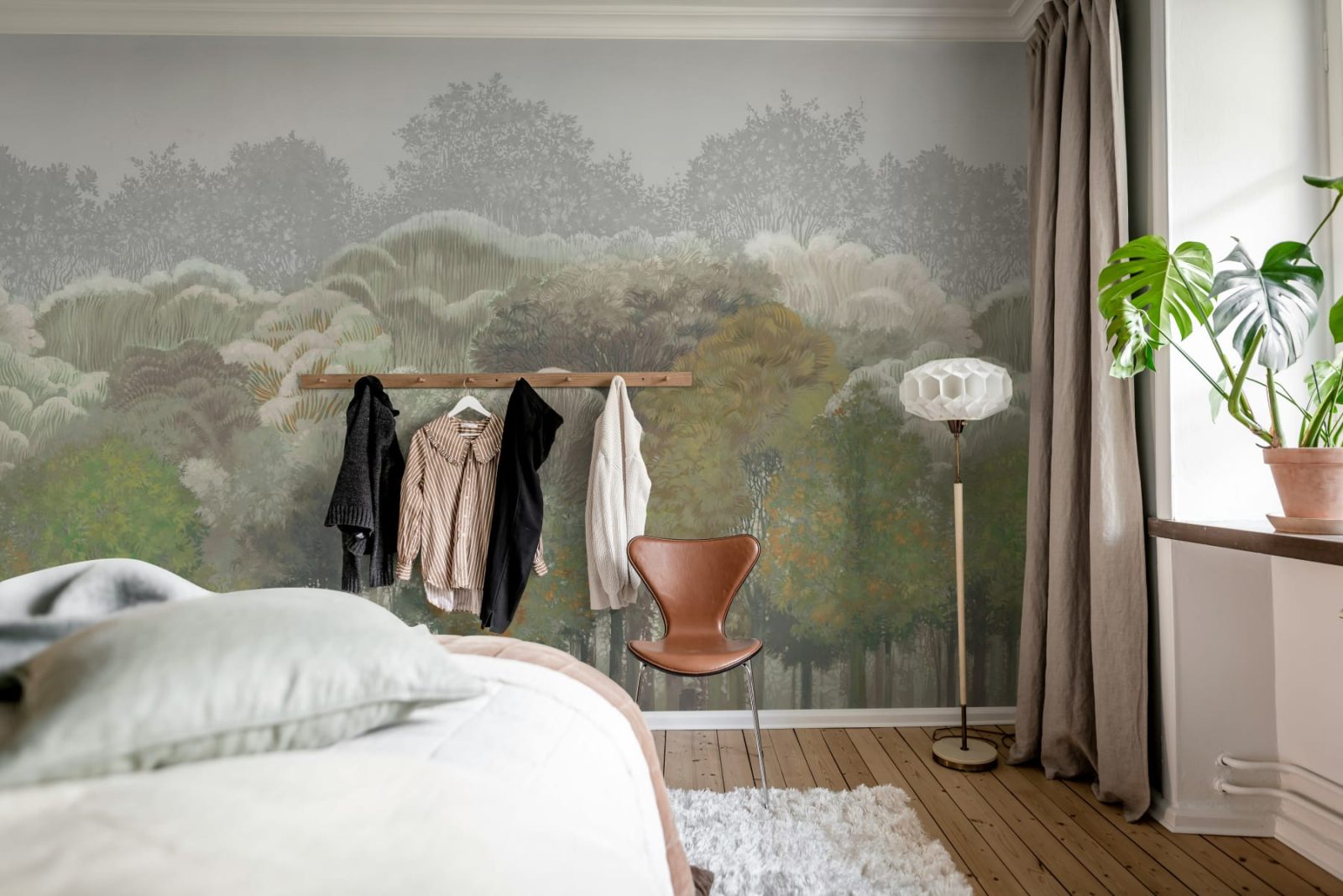 Leafy Forest, Fall, Rebel Walls 3