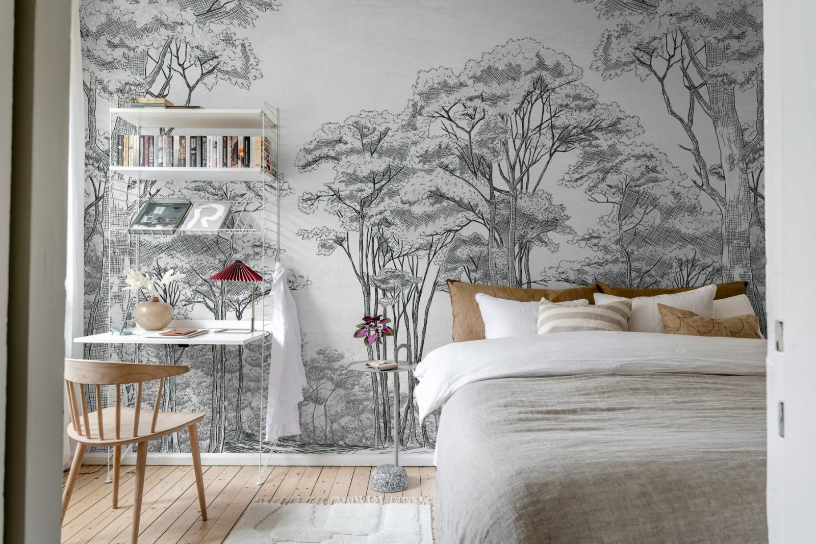 Graphic Trees, Black & White, Rebel Walls 3