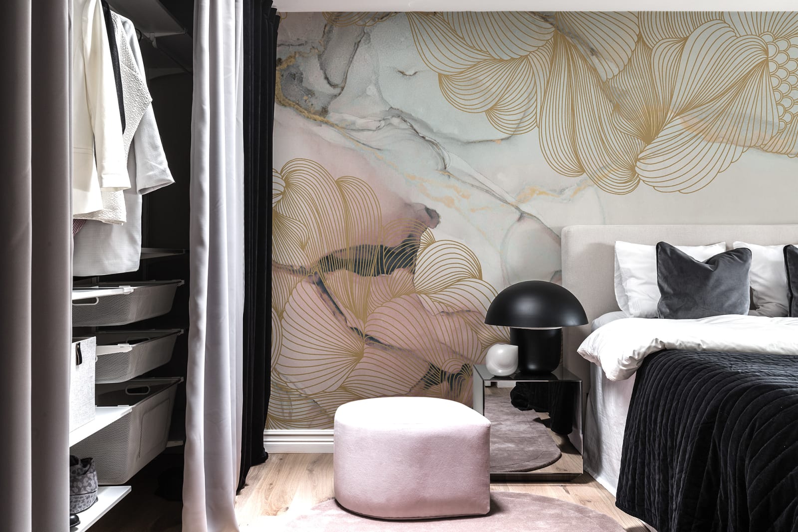 Opulence, Pink Marble, Rebel Walls 6