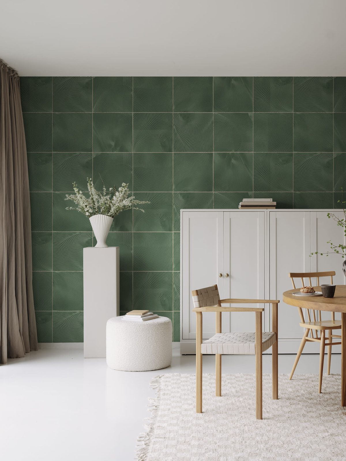 Craft Tiles, Emerald, Rebel Walls 2