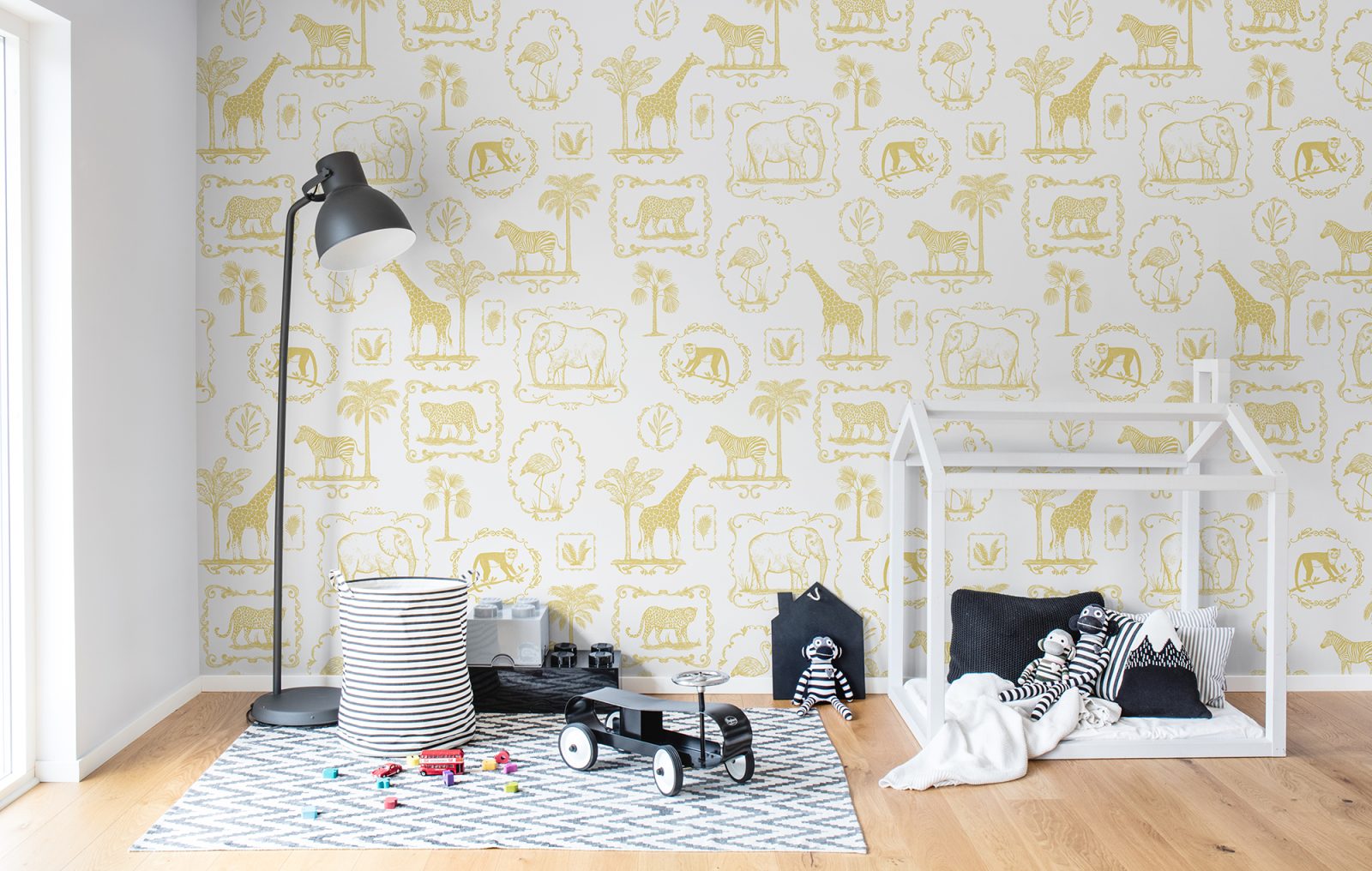 Animal Party, Yellow, Rebel Walls 3