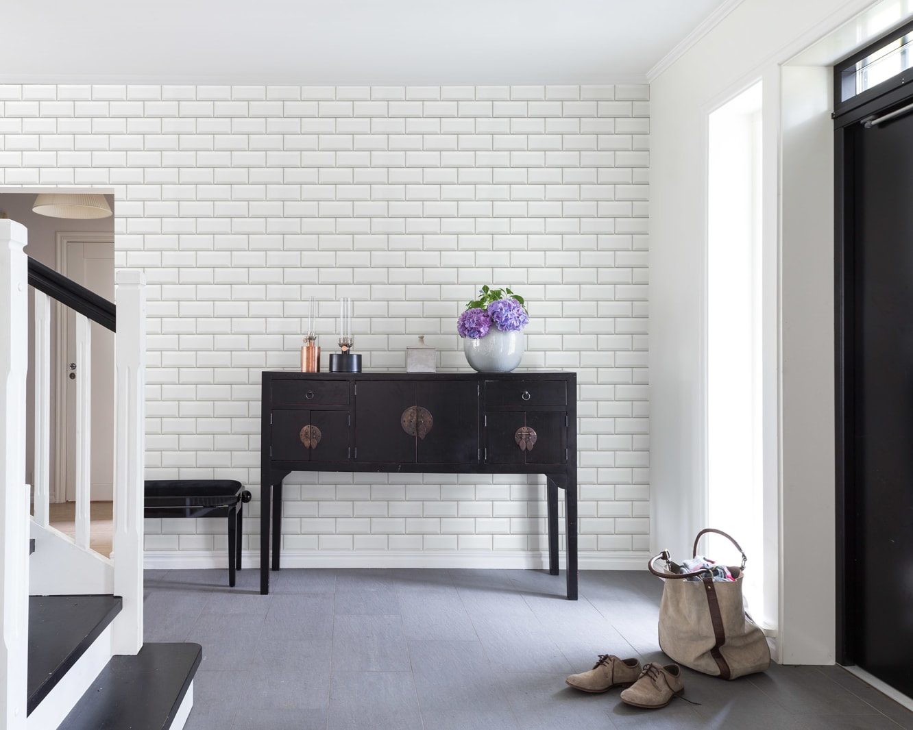 Bistro Tiles, White, Rebel Walls 2