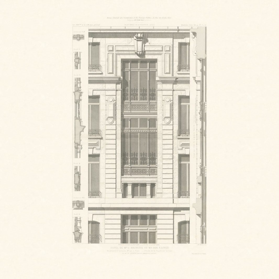 Hotel Hachette, Vintage, Rebel Walls