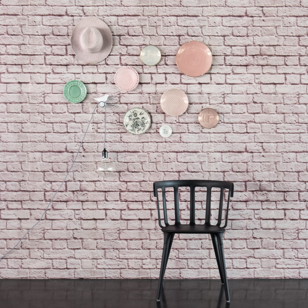 Soft Bricks, Pink, Rebel Walls 4