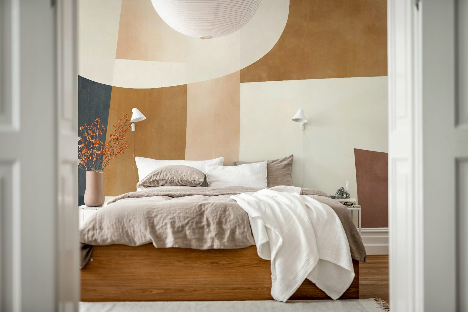 Soft Contours, Brown, Rebel Walls 3