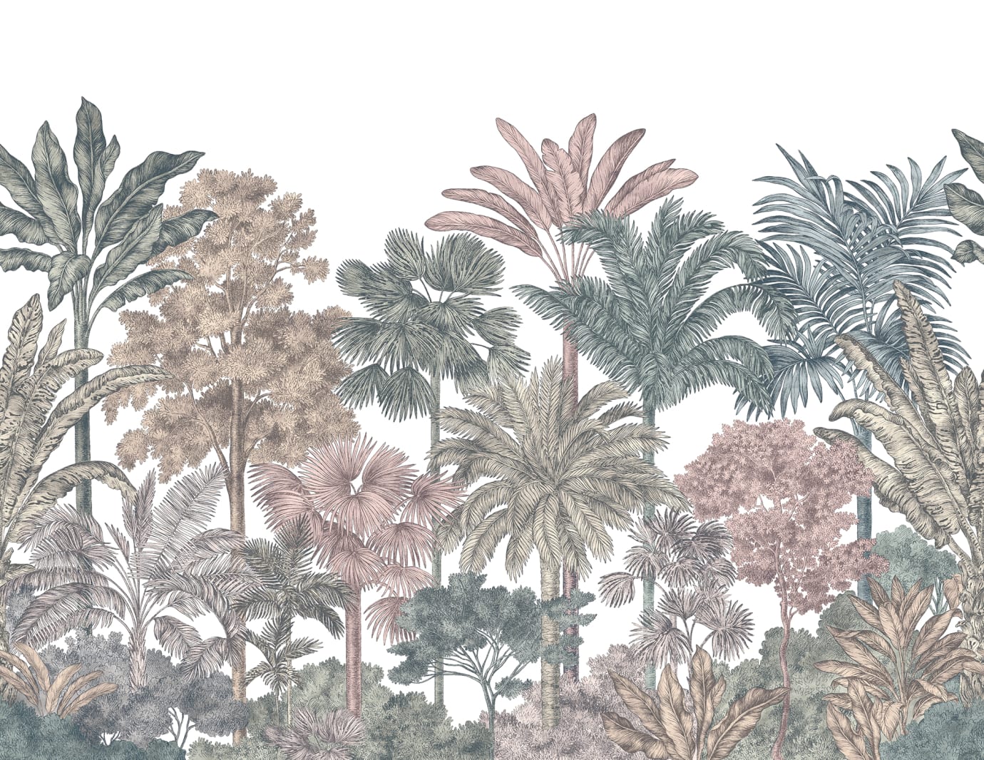 Tropical Bellewood, Bubblegum, Rebel Walls