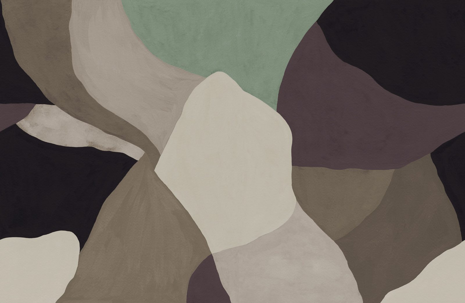 Abstract Fields, Brown, Rebel Walls
