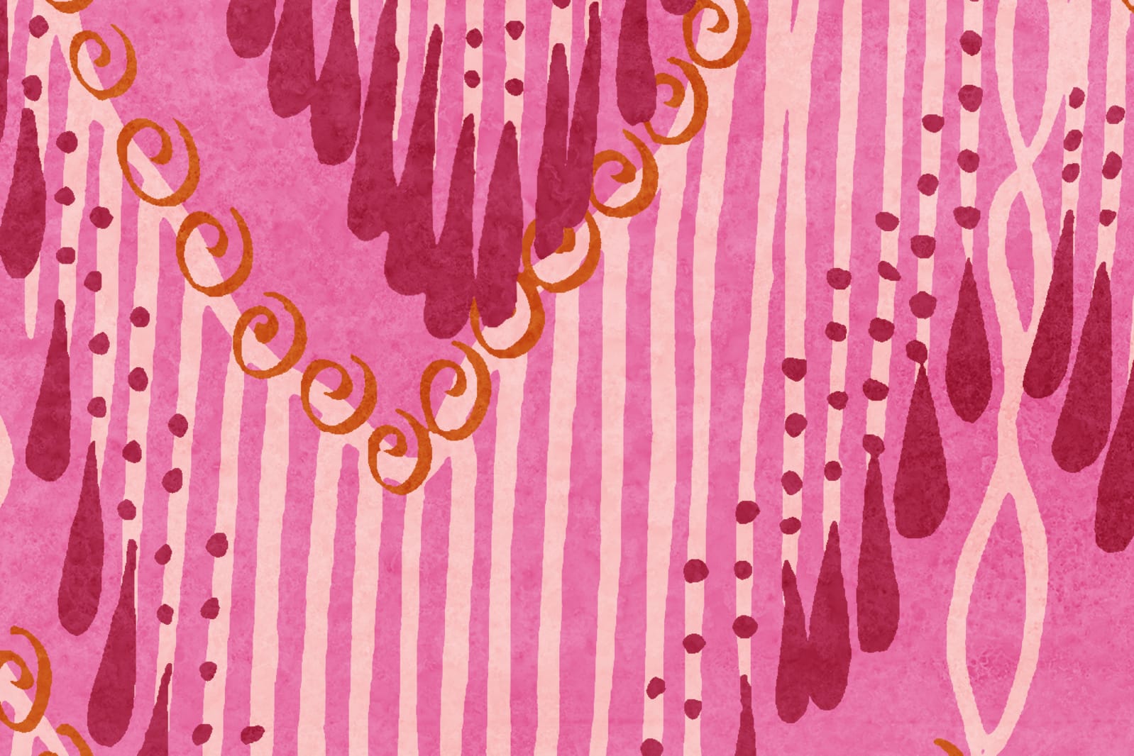 Fringed Follies, Hot Pink, Rebel Walls 4