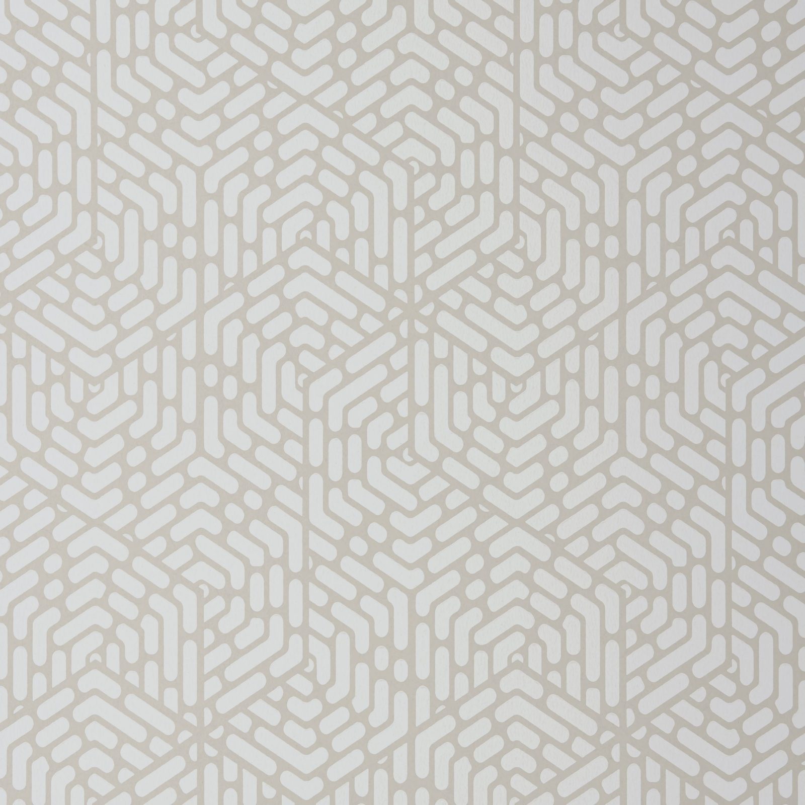 Willow, Barley Neutral Luxury Geometric, 1838 Wallcoverings, 5.3mp / rola