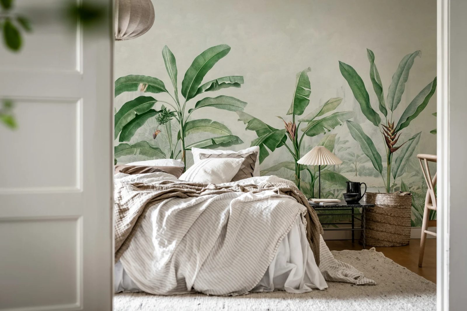 Tropical Palms, Green, Rebel Walls 2