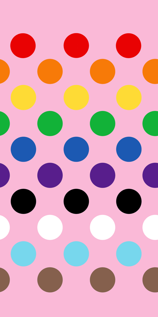 Big Dots, Happy Pink, Rebel Walls