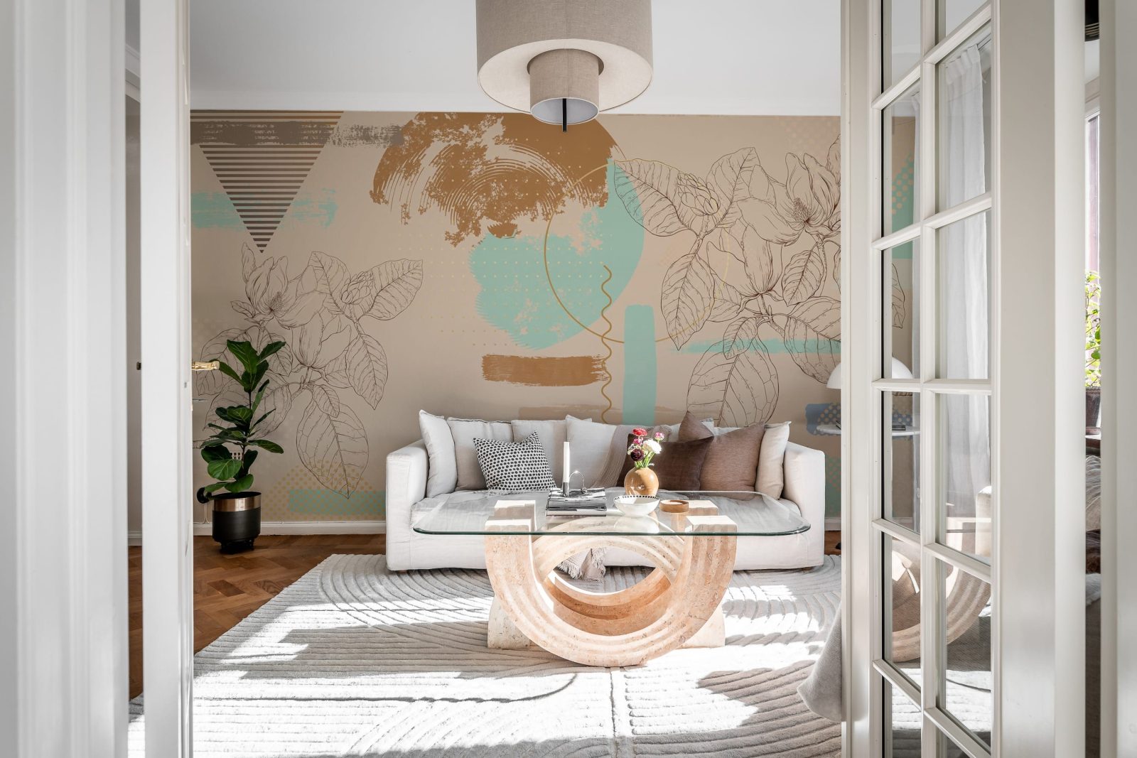 Abstract Retro, Pastel, Rebel Walls 2