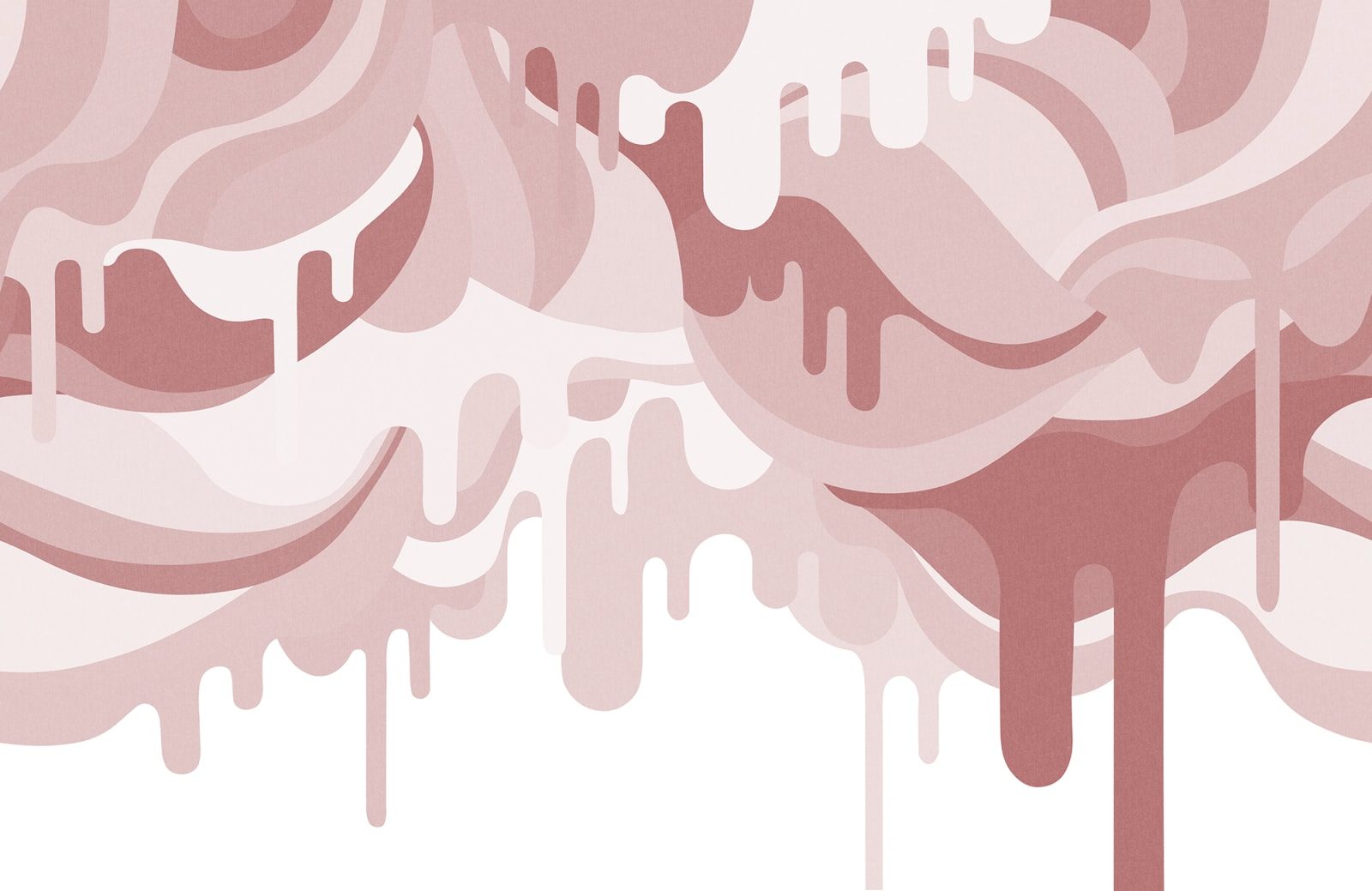 Dripping Ice Cream, Pink, Rebel Walls