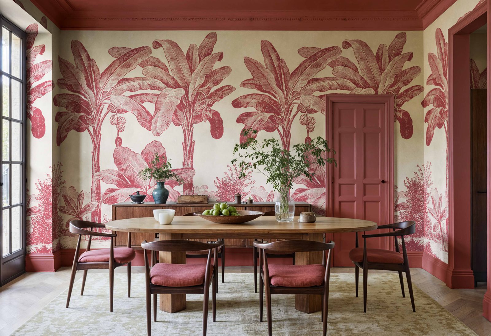 Timeless Tropics, Red, Rebel Walls 3