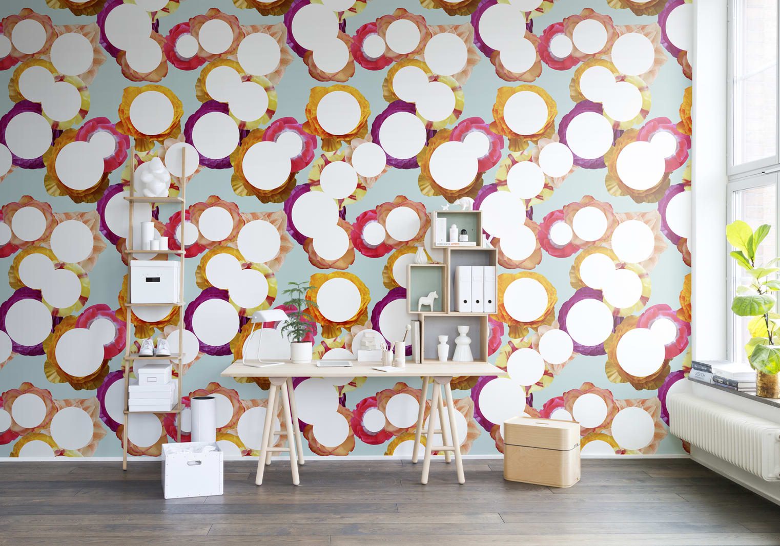 Flower Dot, Rebel Walls 4