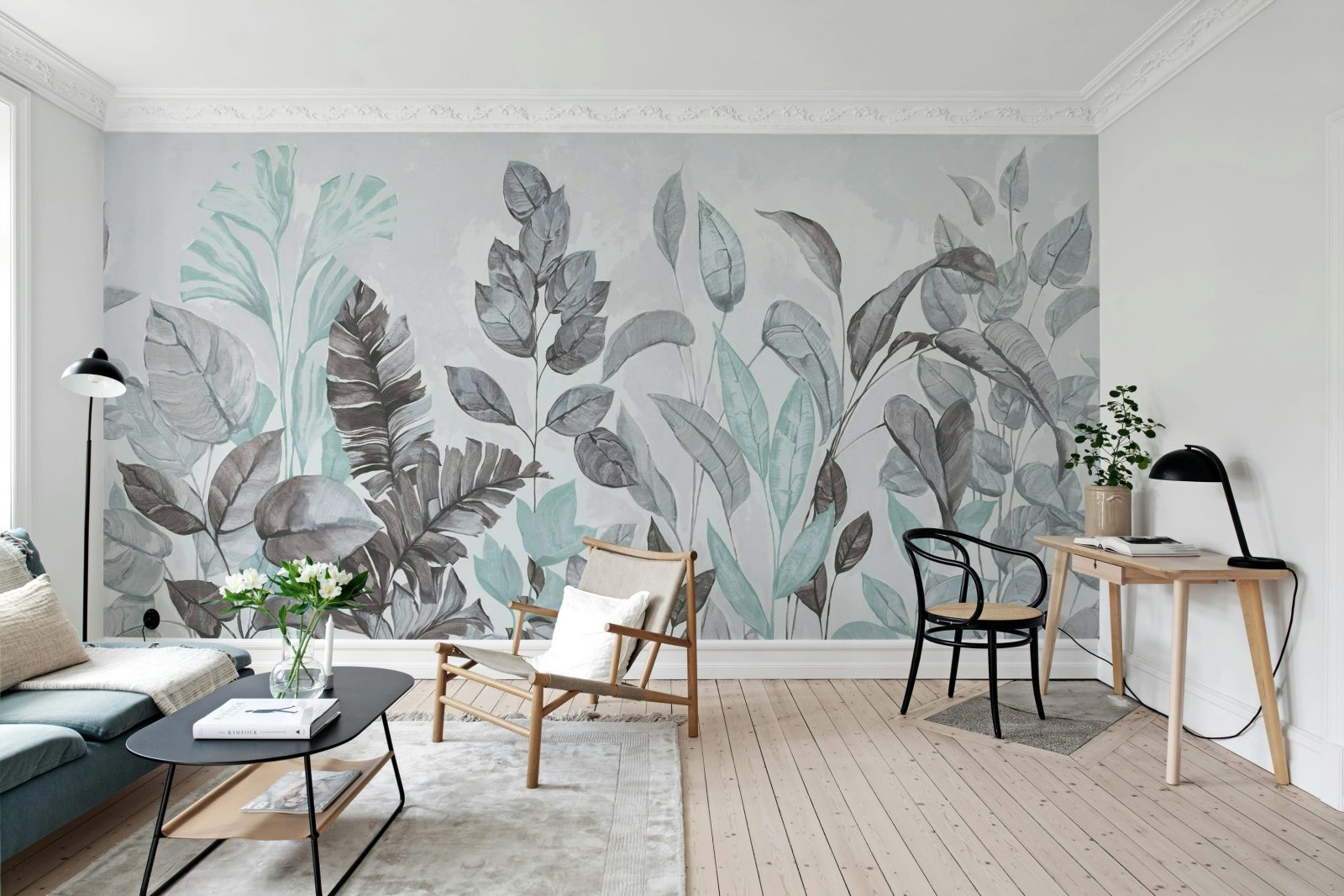 Happy Plants, Blue, Rebel Walls 2
