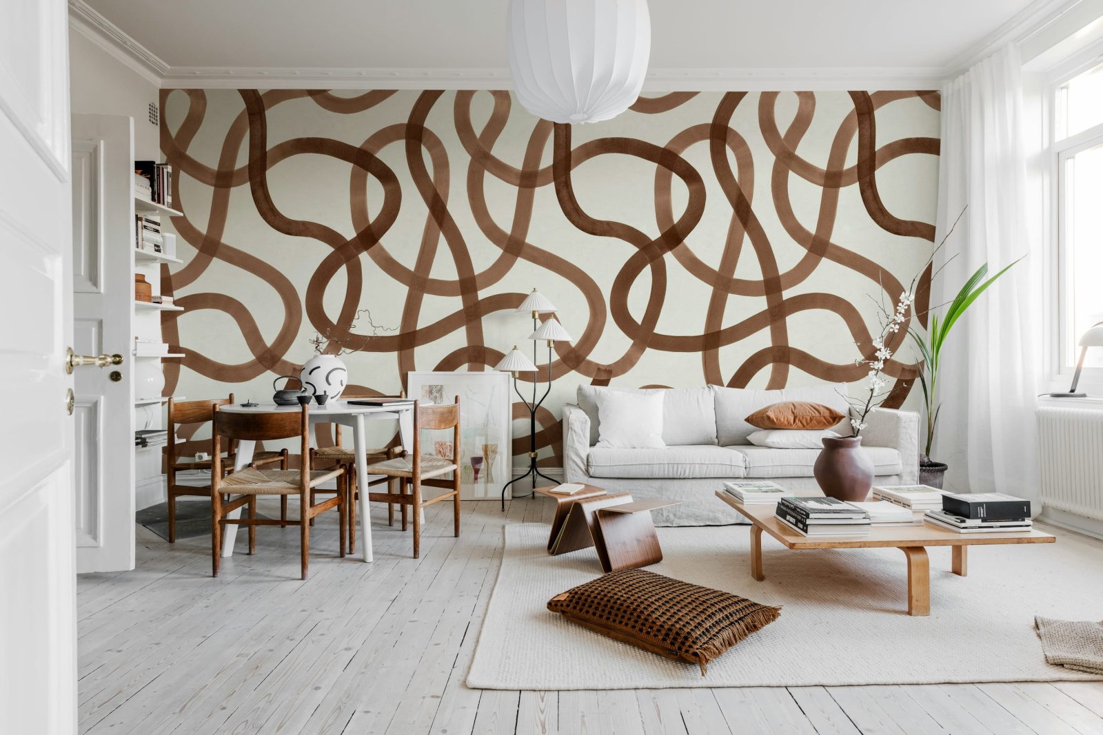 Serpentine, Mocha Mousse, Rebel Walls 2