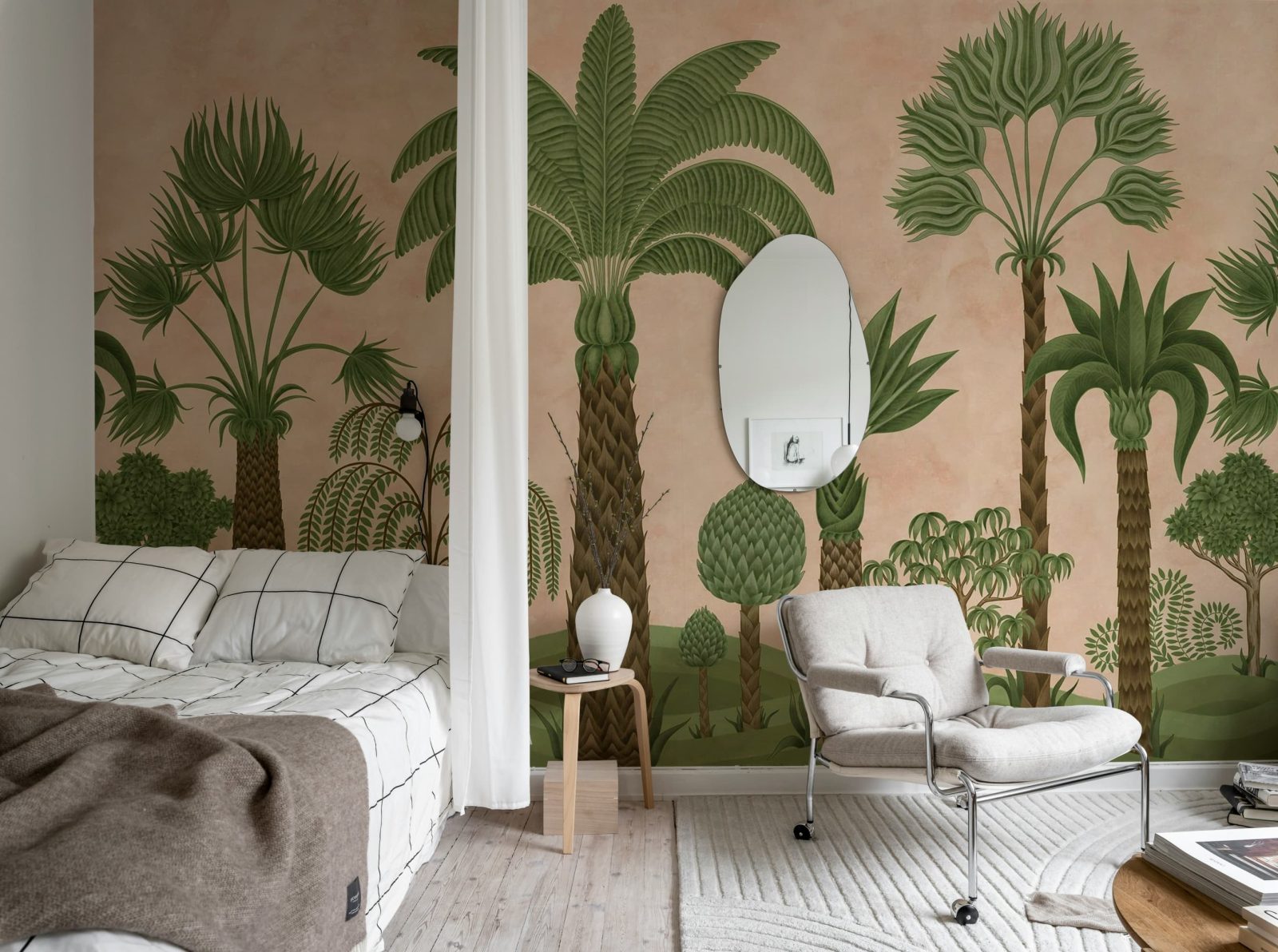 Botanical Bliss, Peach, Rebel Walls 3