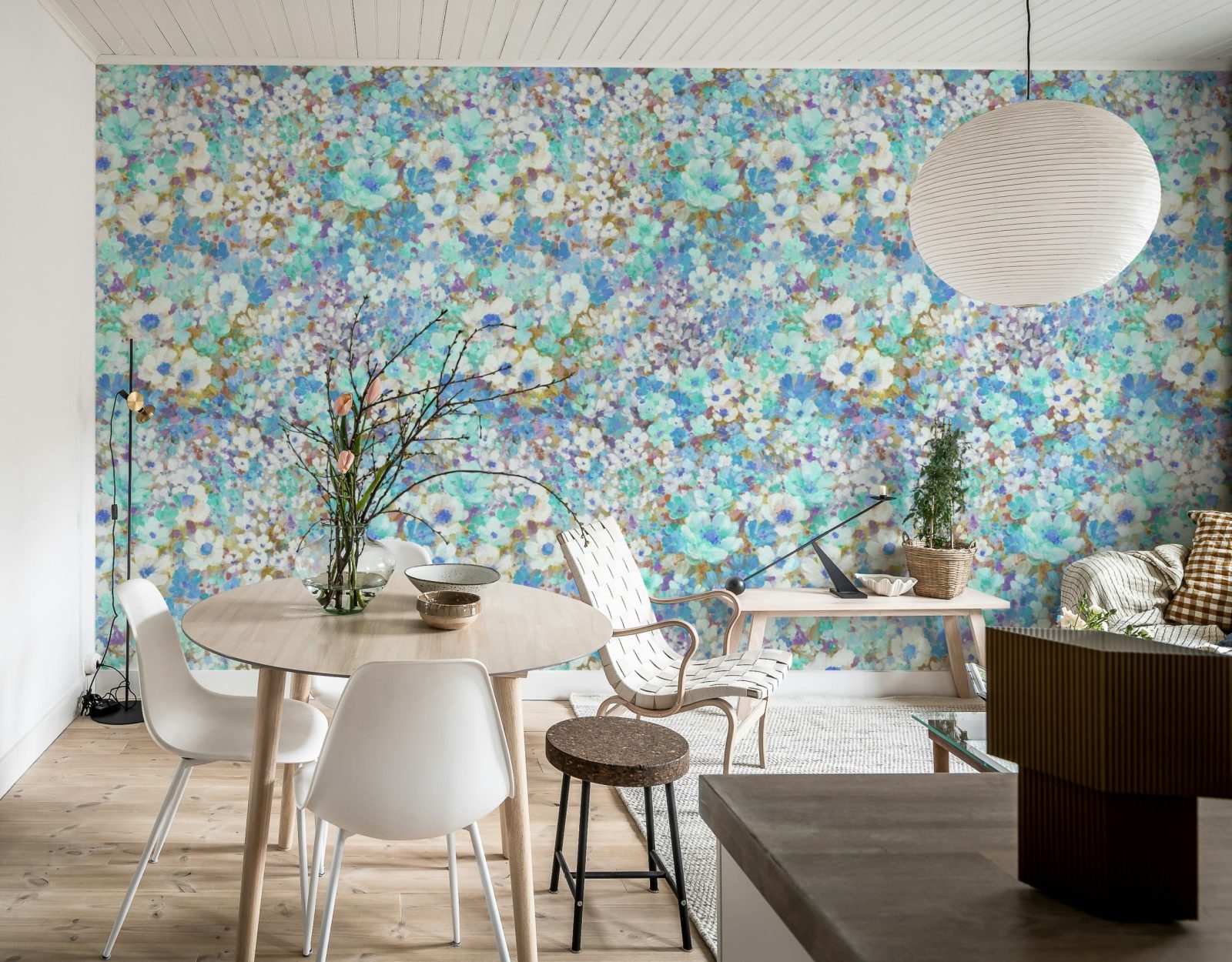 Flowerhaze, Blue, Rebel Walls 3