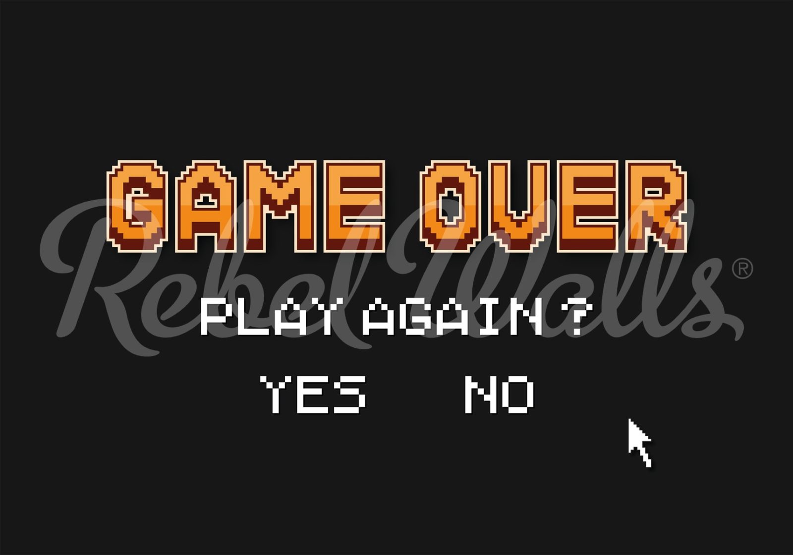 Play Again, Orange, Rebel Walls